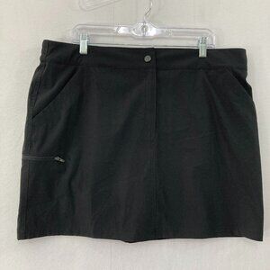 New 32 Cool Skorts size XL Black Active Stretch Workout Golf Pickleball‎ Comfy
